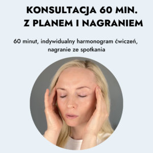 KONSULTACJA INDYWIDUALNA ONLINE 60 MINUT + PLAN + NAGRANIE - TERMINY OD 01.04