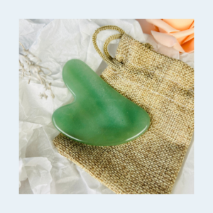 gua sha zielony awenturyn